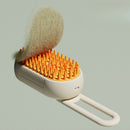 Escova A Vapor Para Gatos Cães - 3 em 1